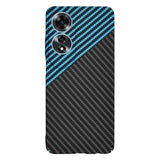 Husa pentru OPPO A60 4G, Techsuit Carbonite FiberShell, bleu