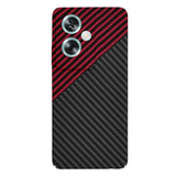 Husa pentru OPPO A79 5G, Techsuit Carbonite FiberShell, rosu inchis