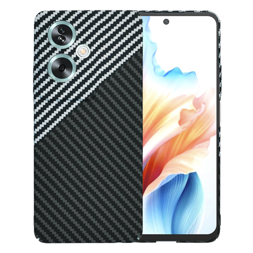 Husa pentru OPPO A79 5G, Techsuit Carbonite FiberShell, gri