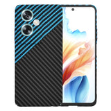 Husa pentru OPPO A79 5G, Techsuit Carbonite FiberShell, bleu