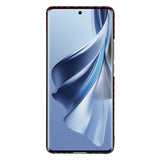 Husa pentru OPPO Reno10, Techsuit Carbonite FiberShell, rosu inchis
