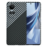 Husa pentru OPPO Reno10, Techsuit Carbonite FiberShell, gri