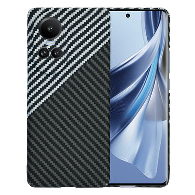 Husa pentru OPPO Reno10, Techsuit Carbonite FiberShell, gri