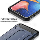 Husa pentru Samsung Galaxy A40, Techsuit Hybrid Armor, negru