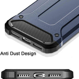 Husa pentru Samsung Galaxy A40, Techsuit Hybrid Armor, negru