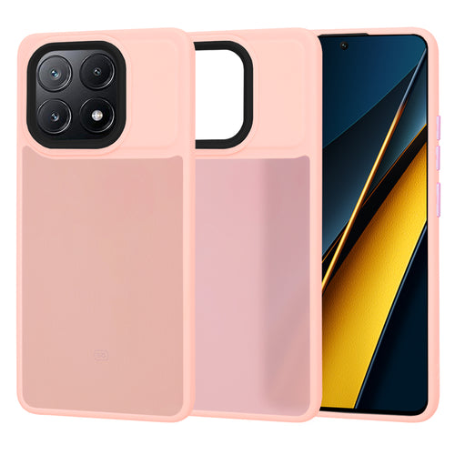 Husa pentru Xiaomi POCO X6 Pro, Techsuit HaloFrost Series, roz