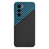 Husa pentru OPPO Reno12, Techsuit Carbonite FiberShell, bleu