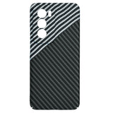 Husa pentru OPPO Reno12, Techsuit Carbonite FiberShell, gri