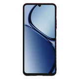 Husa pentru Realme C63, Techsuit Carbonite FiberShell, rosu inchis