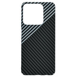 Husa pentru Realme C63, Techsuit Carbonite FiberShell, gri