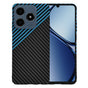Husa pentru Realme C63, Techsuit Carbonite FiberShell, bleu