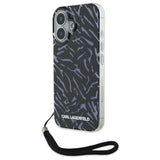 Husa pentru iPhone 16 Plus, Karl Lagerfeld Hardcase (KLHCP16MHZBPKCCU), mov