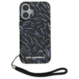Husa pentru iPhone 16 Plus, Karl Lagerfeld Hardcase (KLHCP16MHZBPKCCU), mov