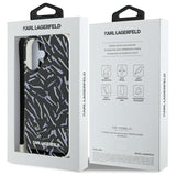 Husa pentru iPhone 16 Plus, Karl Lagerfeld Hardcase (KLHCP16MHZBPKCCU), mov
