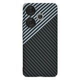 Husa pentru Xiaomi POCO F6, Techsuit Carbonite FiberShell, gri
