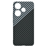 Husa pentru Xiaomi POCO F6, Techsuit Carbonite FiberShell, gri