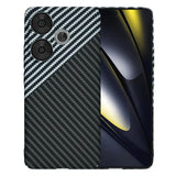 Husa pentru Xiaomi POCO F6, Techsuit Carbonite FiberShell, gri