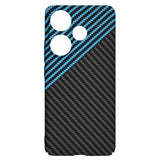 Husa pentru Xiaomi POCO F6, Techsuit Carbonite FiberShell, bleu