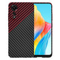 Husa pentru OPPO A78 4G, Techsuit Carbonite FiberShell, rosu inchis