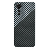 Husa pentru OPPO A78 4G, Techsuit Carbonite FiberShell, gri