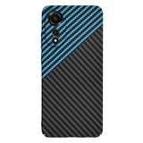 Husa pentru OPPO A78 4G, Techsuit Carbonite FiberShell, bleu