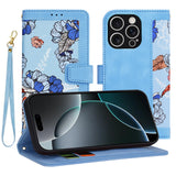 Husa pentru iPhone 16 Pro, Techsuit FlipCraft, bleu