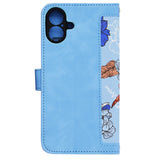 Husa pentru iPhone 16 Plus, Techsuit FlipCraft, bleu