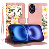 Husa pentru iPhone 16, Techsuit FlipCraft, roz