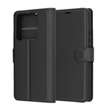 Husa pentru Xiaomi 14T Pro, Techsuit Leather Folio, maro