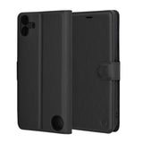 Husa pentru Nothing CMF Phone 1, Techsuit Leather Folio, maro