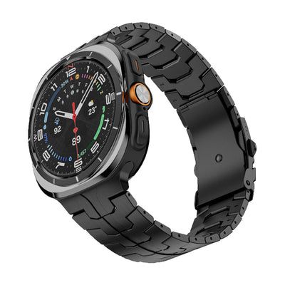 Curea pentru Samsung Galaxy Watch Ultra 47mm, Techsuit Watchband (W063), negru
