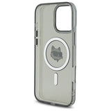 Husa pentru iPhone 16 Pro, Karl Lagerfeld IML MagSafe (KLHMP16LHLSCHK), negru