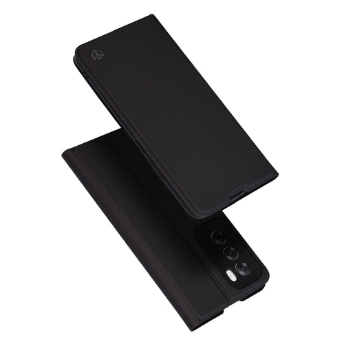 Husa pentru OPPO Reno12, Techsuit Magskin Book, negru