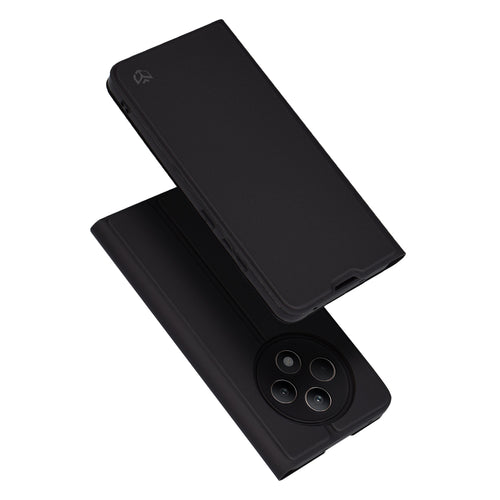 Husa pentru OPPO Reno12 F 5G, Techsuit Magskin Book, negru