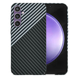 Husa pentru Samsung Galaxy S23 FE, Techsuit Carbonite FiberShell, gri