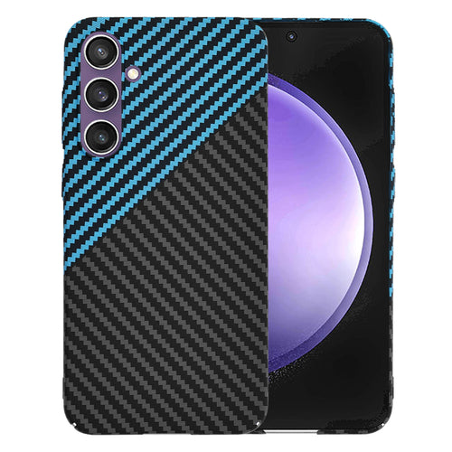 Husa pentru Samsung Galaxy S23 FE, Techsuit Carbonite FiberShell, bleu