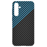 Husa pentru Samsung Galaxy S23 FE, Techsuit Carbonite FiberShell, bleu
