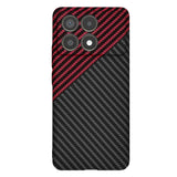 Husa pentru Xiaomi POCO F6 Pro, Techsuit Carbonite FiberShell, rosu inchis