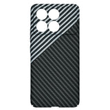 Husa pentru Xiaomi POCO F6 Pro, Techsuit Carbonite FiberShell, gri