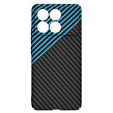Husa pentru Xiaomi POCO F6 Pro, Techsuit Carbonite FiberShell, bleu