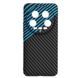 Husa pentru Xiaomi 14 Ultra, Techsuit Carbonite FiberShell, bleu
