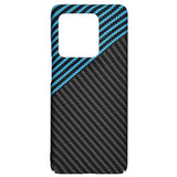 Husa pentru Motorola Edge 50 Ultra, Techsuit Carbonite FiberShell, bleu