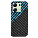 Husa pentru Xiaomi Redmi Note 13 4G, Techsuit Carbonite FiberShell, bleu