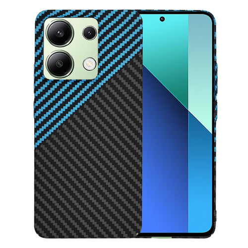 Husa pentru Xiaomi Redmi Note 13 4G, Techsuit Carbonite FiberShell, bleu