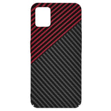 Husa pentru Nothing Phone (1), Techsuit Carbonite FiberShell, rosu inchis