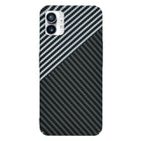 Husa pentru Nothing Phone (1), Techsuit Carbonite FiberShell, gri