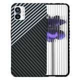 Husa pentru Nothing Phone (1), Techsuit Carbonite FiberShell, gri