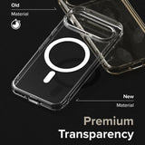 Husa pentru Google Pixel 9 Pro XL, Ringke Fusion MagSafe, transparenta