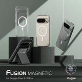 Husa pentru Google Pixel 9 Pro XL, Ringke Fusion MagSafe, transparenta