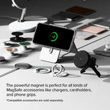 Husa pentru Samsung Galaxy S24 FE, Ringke Fusion MagSafe, transparenta